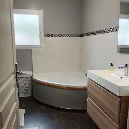 Maison 120 M2, Piscine Chauffee, En Bordure De Foret Feriehus