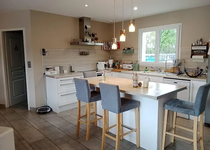 Maison 120 M2, Piscine Chauffée, En Bordure De Forêt Mios